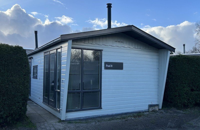 Haantjes Vakantiepark Budget bungalow Paal 8 buiten