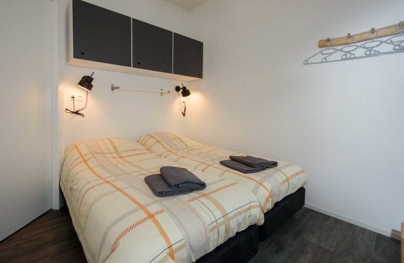 Haantjes Vakantiepark Duinlodge slaapkamer 1