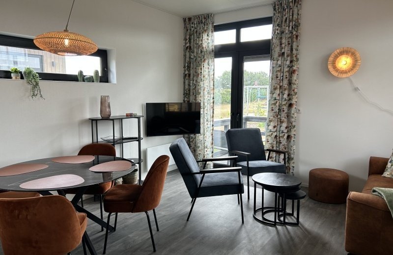 Haantjes Vakantiepark Duinlodge woonkamer 2