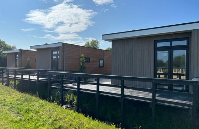 Haantjes Vakantiepark Terschelling Duinlodge buitenkant