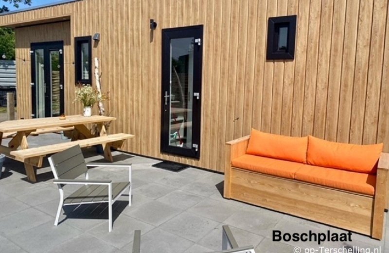 Haantjes Vakantiepark Terschelling Wadplaten 4 personen Boschplaat buitenkant