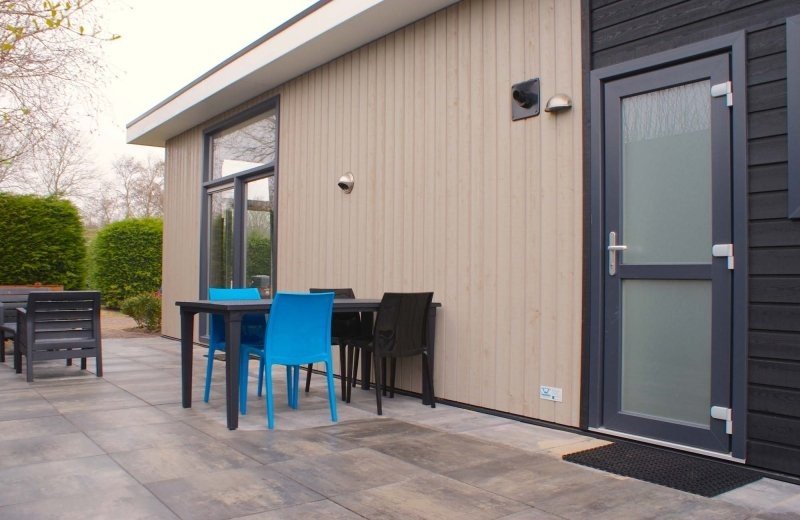 Haantjes Vakantiepark Terschelling Wadstromen basic 5-6 personen terras
