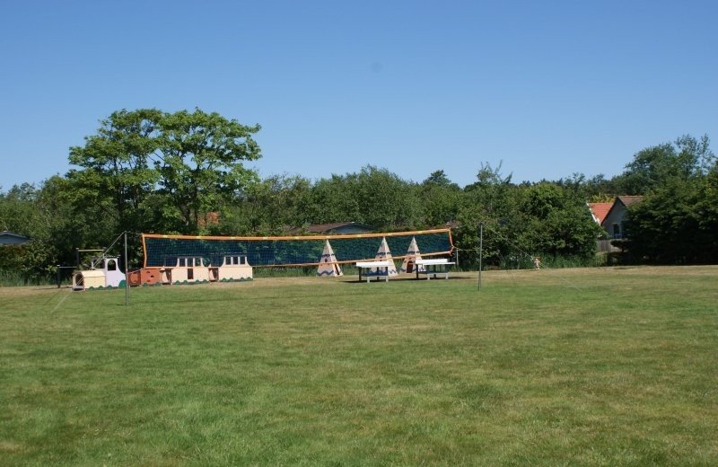 Speelveld voor volleybal
